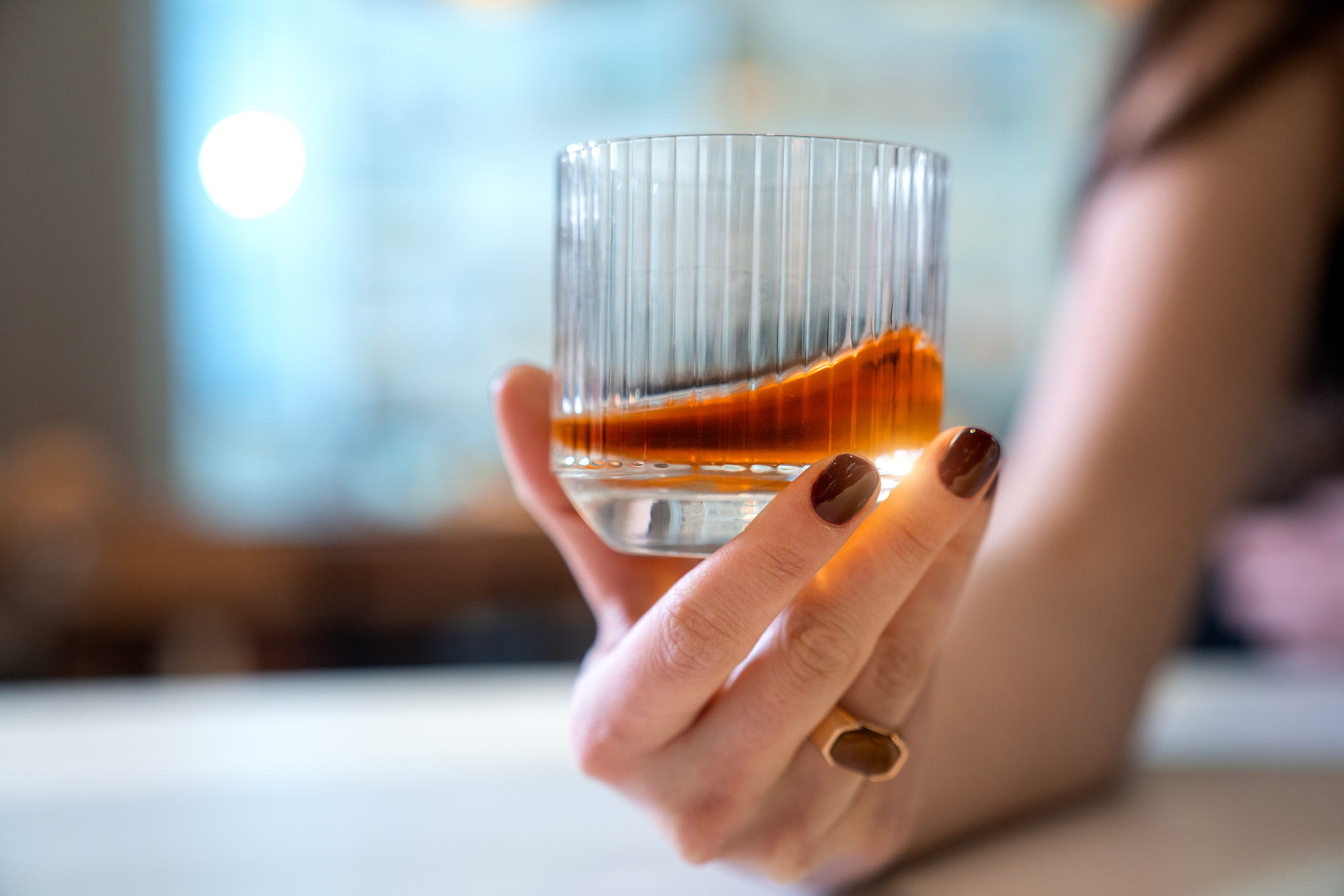 Whisky glass woman 4790 credit OurWhisky Foundation Jo Hanley